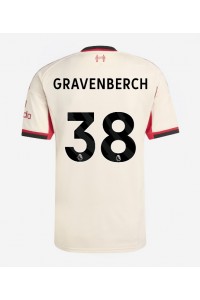 Liverpool Ryan Gravenberch #38 Fotballdrakt Borte Klær 2025-26 Korte ermer